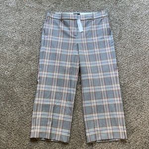 NWT J. Crew Plaid Pants
